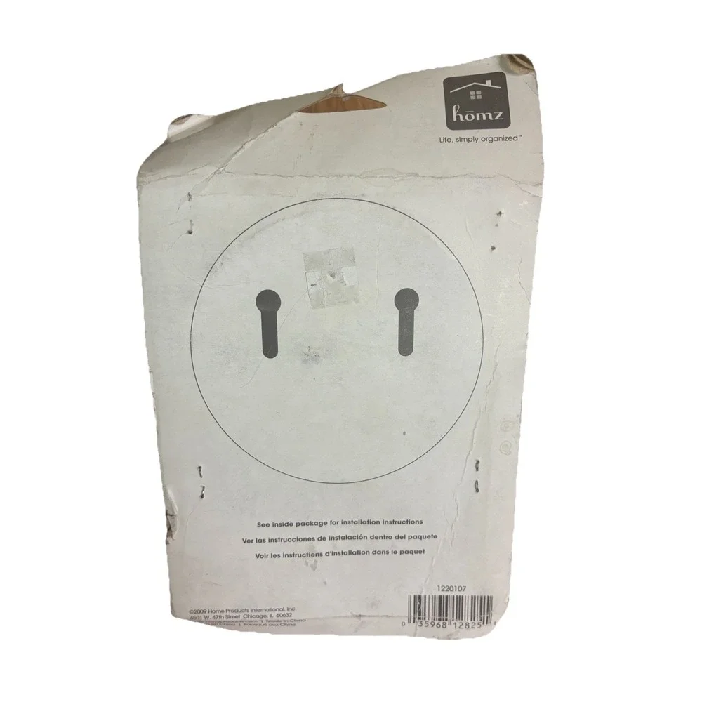 Homz Retractable Clothesline Chrome 8 ft 2009 NEW *open box